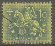 PORTUGAL - 1953,  Selo De Autoridade Do Rei D. Dinis.  10 E.     (o)   MUNDIFIL  Nº 775 - Gebruikt