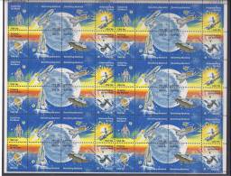 United States1981:SPACE Michel1481-8 KB Minisheet Mnh** - Feuilles Complètes