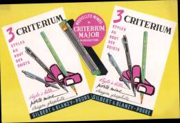 BUVARD PUBLICITAIRE " CRITERIUM MAJOR " - Stationeries (flat Articles)