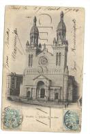 Paris 13 ème Arr (75) : Eglise Sainte Anne De La Butte Aux Cailles En 1904 (animé) - Distrito: 13