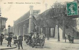 75 PARIS METROPOLITAIN BOULEVARD DE LA VILLETTE - Arrondissement: 01