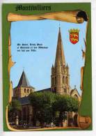 Montivilliers - Eglise Abbaye - Blason Parchemin "Un Saint 3 Ducs & 41 Abbesses En Ont Fait Une Ville" - Montivilliers