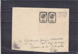Familles Royales - Baudouin - Belgique - Lettre De 1939 ° - Oblitération " Fêtez Vos Mamans " - Cartas & Documentos