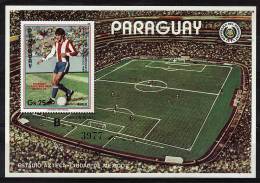 PARAGUAY  BF 376  (B)  * * ( Cote 25e ) Cup  1986  Football Soccer Fussball Stade - 1986 – Mexico