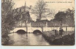 MAULE  -  Le Pont Sur La Maudre. - Maule
