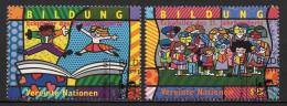 Nations Unies (Vienne) - 1999 - Yvert N° 316 & 317  - L'Education - Used Stamps