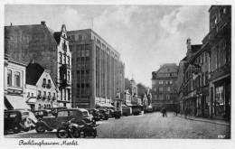 Recklinghausen Cars Markt Old Postcard - Recklinghausen