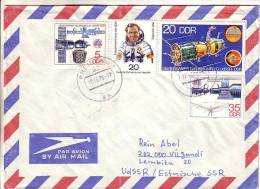 GOOD DDR Postal Cover To ESTONIA 1978 - Good Stamped: Space - Storia Postale