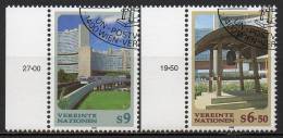 Nations Unies (Vienne) - 1998 - Yvert N° 265 & 266  - Série Courante - Usati