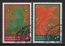 Nations Unies (Vienne) - 1997 - Yvert N° 240 & 241  - Série Courante - Usati