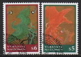 Nations Unies (Vienne) - 1997 - Yvert N° 240 & 241  - Série Courante - Used Stamps