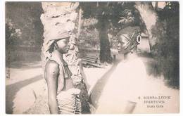 AFR-648   FREETOWN : SUSU Girls ( Demi-nude) - Sierra Leona