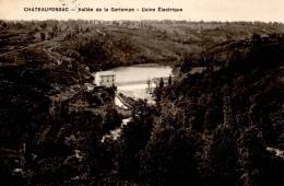 Delcampe - CHATEAUPONSAC  Vallée De La Gartempe Usine électrique  écrite Timbrée En Très Bon état - Chateauponsac