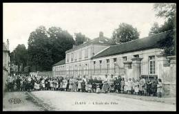 CPA.  CLAYE.  L'École De Filles. - Claye Souilly