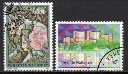 Nations Unies (Vienne) - 1992 - Yvert N° 149 & 150 - Usati