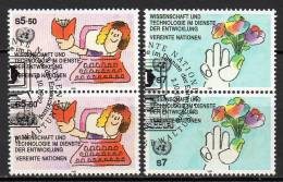 Nations Unies (Vienne) - 1992 - Yvert N° 147 & 148 - Oblitérés