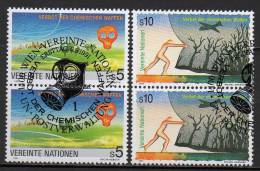 Nations Unies (Vienne) - 1991 - Yvert N° 127 & 128 - Gebraucht