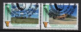 Nations Unies (Vienne) - 1991 - Yvert N° 122 & 123 - Gebraucht