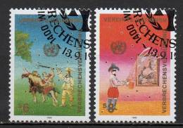 Nations Unies (Vienne) - 1990 - Yvert N° 110 & 111 - Used Stamps