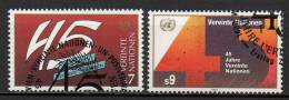 Nations Unies (Vienne) - 1990 - Yvert N° 110 & 111 - Used Stamps