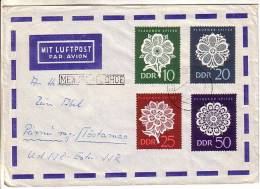 GOOD DDR Postal Cover To ESTONIA 1966 - Good Stamped: Lace - Cartas & Documentos