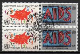 Nations Unies (Vienne) - 1990 - Yvert N° 104 & 105 - Used Stamps
