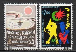 Nations Unies (Vienne) - 1989 - Yvert N° 94 & 95 - Usati