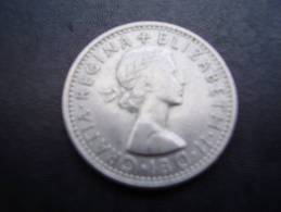 Great Britain 1966 QUEEN ELIZABETH II SIX PENCE USED COIN As Seen. - Other & Unclassified