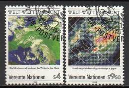 Nations Unies (Vienne) - 1989 - Yvert N° 92 & 93 - Oblitérés