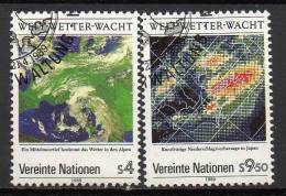 Nations Unies (Vienne) - 1989 - Yvert N° 92 & 93 - Oblitérés