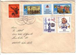 GOOD DDR Postal Cover To ESTONIA 1979 - Good Stamped: Youth Festival ; Space ; Vietnam - Lettres & Documents