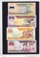 RT)) 2000 DOMINICAN REPUBLIC , COMPLETE SET ,BANKNOTE,UNC - Dominicaine