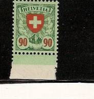 Suisse Switzerland Helvetia 1924 1927 Yvertn° 208 *** MNH Cote 45 Euro - Unused Stamps