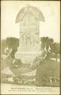 CPA  51  MONTMIRAIL    Monument Cantonal - Aux Morts De La Guerre 1914 - 1918    (TBE) - Montmirail