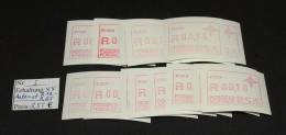 RSA   ATM Frama  Michel Nr:   3  Automat R12-R25  ** MNH Postfrisch  #3152 - Automatenmarken (Frama)