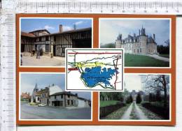 ST REMY En BOUZEMONT  -  Cartographie - 4 Vues  : Ancienne Ferme Du Bocage, Château St Rémy, Village  Eglise Et Monument - Saint Remy En Bouzemont