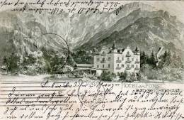 Bad Reichenhall Hotel Am Forst 1900 Postcard - Bad Reichenhall