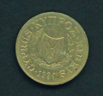 CYPRUS  -  1994  20 Mils  Circulated As Scan - Zypern
