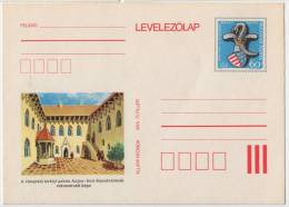 1980 - HUNGARY - Coat Of Arms ANJOU - Visegrad Castle - STATIONERY - POSTCARD - MNH - Other & Unclassified