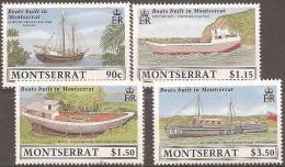 MONTSERRAT - 1989 Ships. Scott 717-20. MNH ** - Montserrat