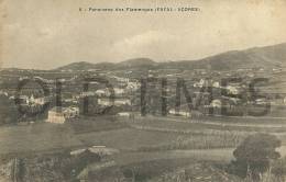 PORTUGAL - AÇORES - FAIAL - HORTA - PANORAMA DOS FLAMENGOS - 1915 PC. - Açores