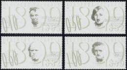 BULGARIA - 2009 - 200 Ans De La Naissance De Ch.Daervin, A.Lincoln, E.Poe, Gogol - 4v** - Unused Stamps