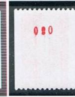 Sabibe 1,40 Yvert 2104a, Chiffre 020, ** - Coil Stamps