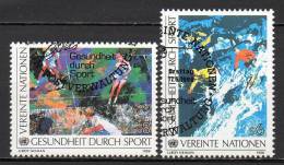 Nations Unies (Vienne) - 1988 - Yvert N° 85 & 86 - Oblitérés