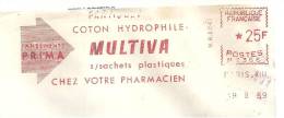 Pansement, Coton, Hydrophile, Plastique - EMA Secap N - Enveloppe  Entière  (K617) - Pharmacie