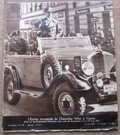 Magazine Acvec Article "Entrée Triomphale Du Chancelier à Vienne (Autriche)" 1938 - Collezioni