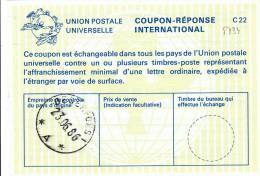 8734# SUEDE COUPON REPONSE INTERNATIONAL Obl DEGERFORS 1986 SVERIGE UNION POSTALE INTERNATIONALE - Cartas & Documentos