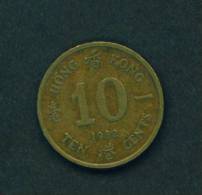 HONG KONG  -  1982  10 Cents  Circulated As Scan - Hong Kong