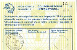 8756# GREAT BRITAIN COUPON REPONSE INTERNATIONAL Obl TUFTON 1976 UNION POSTALE INTERNATIONALE - Storia Postale