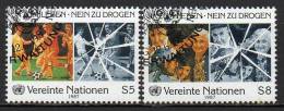 Nations Unies (Vienne) - 1987 - Yvert N° 71 & 72 - Oblitérés